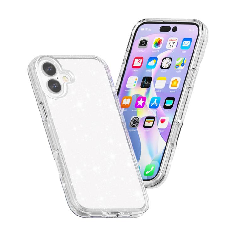 Shockproof Terminator Glitter Powder Phone Case, For iPhone 17, For iPhone Air