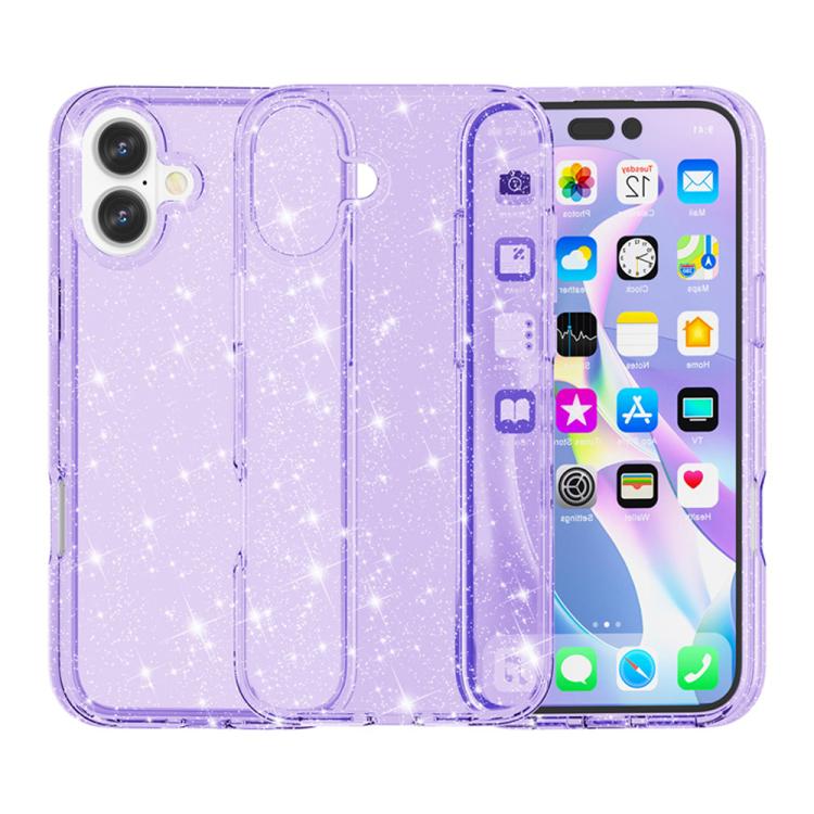 Shockproof Terminator Glitter Powder Phone Case, For iPhone 17, For iPhone Air