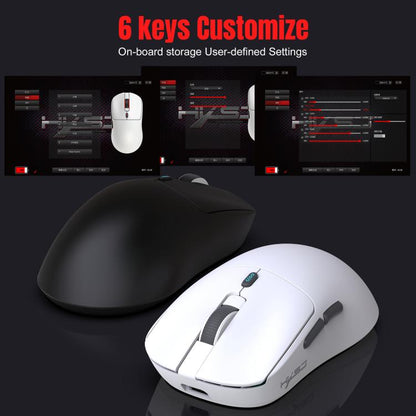 HXSJ T68 3 Modes Wired 2.4G BT5.1 Wireless Lightweight Gaming Mouse