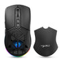 HXSJ T26 Dual Modes 2.4G BT5.1 Rechargeable Wireless Mouse