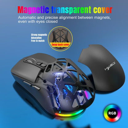 HXSJ T26 Dual Modes 2.4G BT5.1 Rechargeable Wireless Mouse