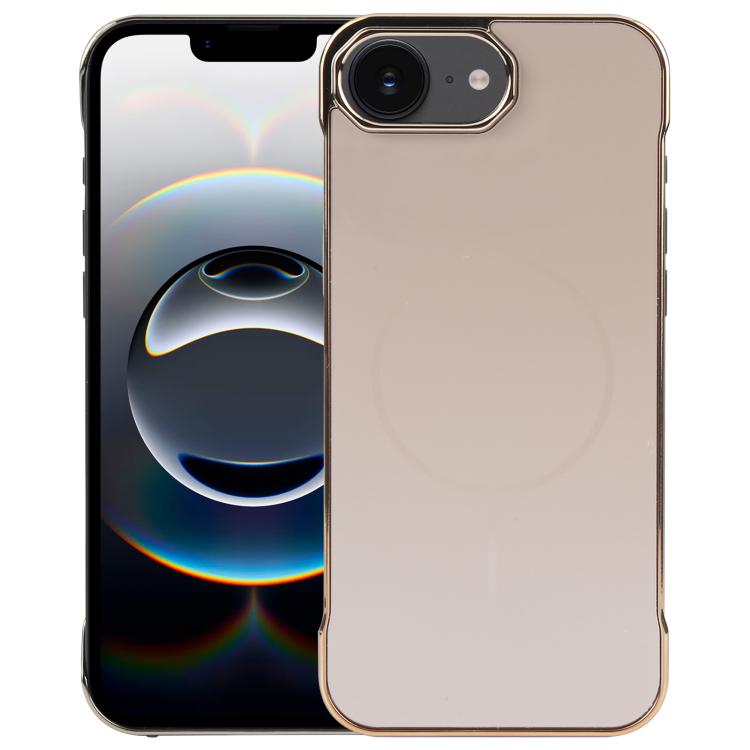 Electroplating Frameless Frosted Anti-Glare PC MagSafe Phone Case, For iPhone 17e / 16e, For iPhone 17 Pro Max, For iPhone 17 Pro, For iPhone 17, For iPhone Air, For iPhone 16 Pro Max