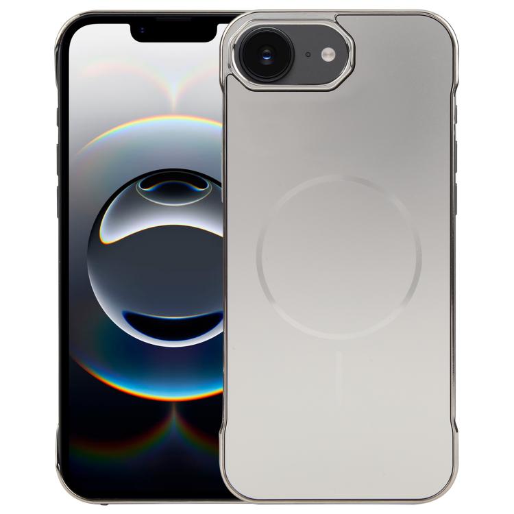 Electroplating Frameless Frosted Anti-Glare PC MagSafe Phone Case