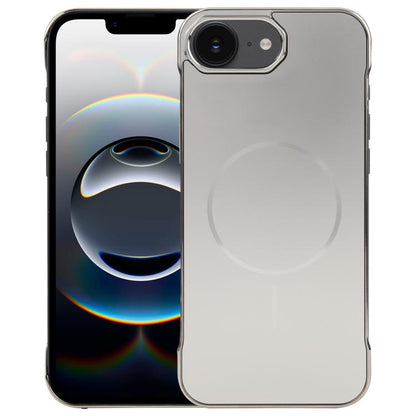 Electroplating Frameless Frosted Anti-Glare PC MagSafe Phone Case