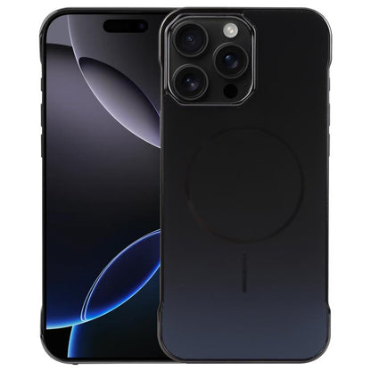 Electroplating Frameless Frosted Anti-Glare PC MagSafe Phone Case