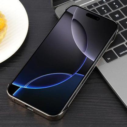 Electroplating Frameless Frosted Anti-Glare PC MagSafe Phone Case