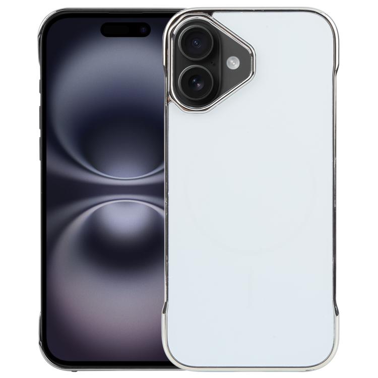 Electroplating Frameless Frosted Anti-Glare PC MagSafe Phone Case