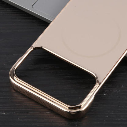 Electroplating Frameless Frosted Anti-Glare PC MagSafe Phone Case