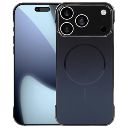 Electroplating Frameless Frosted Anti-Glare PC MagSafe Phone Case