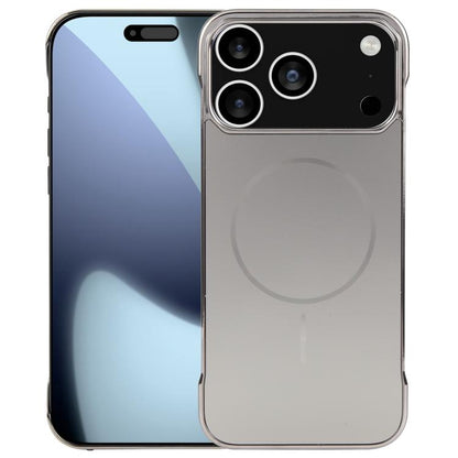 Electroplating Frameless Frosted Anti-Glare PC MagSafe Phone Case