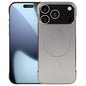 Electroplating Frameless Frosted Anti-Glare PC MagSafe Phone Case