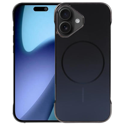 Electroplating Frameless Frosted Anti-Glare PC MagSafe Phone Case