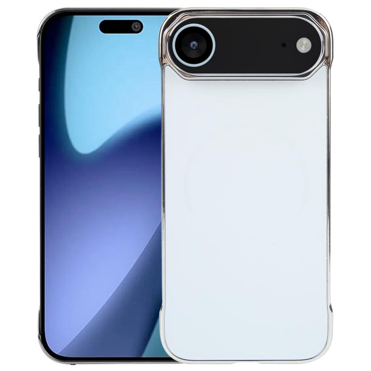 Electroplating Frameless Frosted Anti-Glare PC MagSafe Phone Case, For iPhone 17e / 16e, For iPhone 17 Pro Max, For iPhone 17 Pro, For iPhone 17, For iPhone Air, For iPhone 16 Pro Max