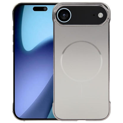 Electroplating Frameless Frosted Anti-Glare PC MagSafe Phone Case