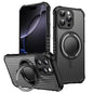 Skin Sense Rotation Stand Semi-transparent Magsafe Phone Case, For iPhone 17e / 16e, For iPhone 16 Pro Max, For iPhone 16 Pro