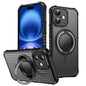 Skin Sense Rotation Stand Semi-transparent Magsafe Phone Case, For iPhone 16 Plus, For iPhone 16, For iPhone 15 Pro Max