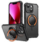 Skin Sense Rotation Stand Semi-transparent Magsafe Phone Case, For iPhone 13, For iPhone 12, For iPhone 12 Pro Max