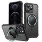Skin Sense Rotation Stand Semi-transparent Magsafe Phone Case, For iPhone 13, For iPhone 12, For iPhone 12 Pro Max