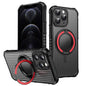 Skin Sense Rotation Stand Semi-transparent Magsafe Phone Case, For iPhone 12 Pro, For iPhone 11