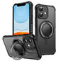 Skin Sense Rotation Stand Semi-transparent Magsafe Phone Case, For iPhone 12 Pro, For iPhone 11