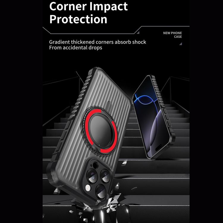 Skin Sense Rotation Stand Semi-transparent Magsafe Phone Case, For iPhone 14 Plus, For iPhone 14, For iPhone 14 Pro