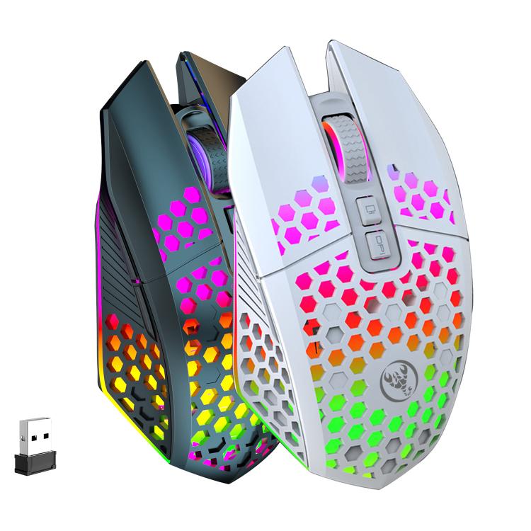 HXSJ T500 Hole Mouse 2.4G Backlight Rechargeable Wireless Mouse