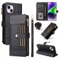 Crossbody Strap RFID Blocking Zipper Wallet Leather Phone Case, For iPhone 15 Pro Max, For iPhone 15 Pro, For iPhone 15 Plus, For iPhone 15