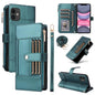 Crossbody Strap RFID Blocking Zipper Wallet Leather Phone Case, For iPhone 11 Pro Max, For iPhone 11, For iPhone 11 Pro