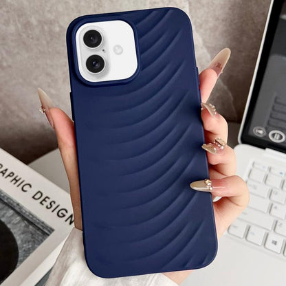 Water Ripples TPU Phone Case, For iPhone 17e / 16e, For iPhone 16 Pro Max, For iPhone 16 Pro, For iPhone 16
