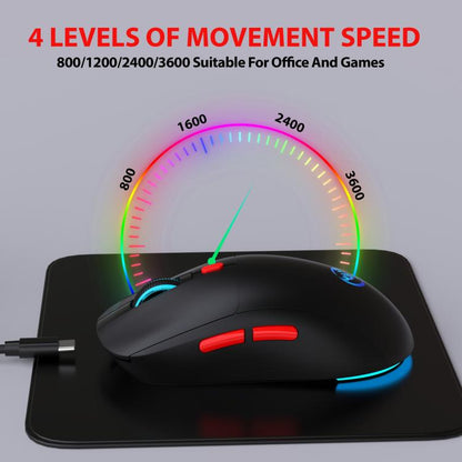 HXSJ T20 2.4GHz Rechargeable Wireless Mouse