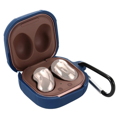 For Samsung Galaxy Buds Live Anti-fall Silicone Earphone Protective Case with Hook