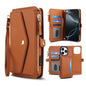 Multifunctional Wallet Detachable Leather Phone Case with Lanyard