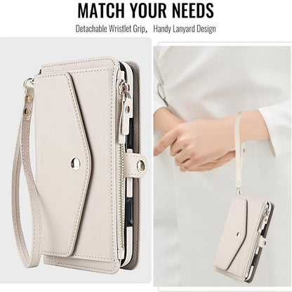 Multifunctional Wallet Detachable Leather Phone Case with Lanyard, For iPhone 16, For iPhone 15 Pro Max, For iPhone 15 Pro, For iPhone 15 Plus