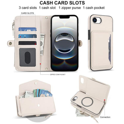 Multifunctional Wallet Detachable Leather Phone Case with Lanyard