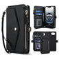 Multifunctional Wallet Detachable Leather Phone Case with Lanyard