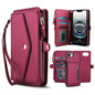 Multifunctional Wallet Detachable Leather Phone Case with Lanyard