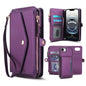 Multifunctional Wallet Detachable Leather Phone Case with Lanyard