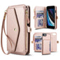 Multifunctional Wallet Detachable Leather Phone Case with Lanyard
