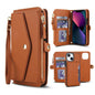 Multifunctional Wallet Detachable Leather Phone Case with Lanyard