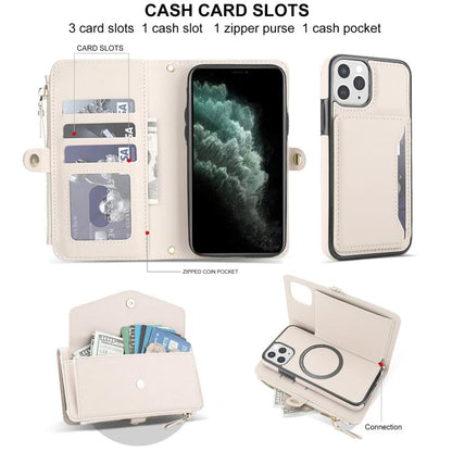 Multifunctional Wallet Detachable Leather Phone Case with Lanyard