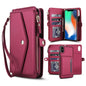 Multifunctional Wallet Detachable Leather Phone Case with Lanyard