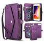 Multifunctional Wallet Detachable Leather Phone Case with Lanyard
