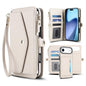 Multifunctional Wallet Detachable Leather Phone Case with Lanyard