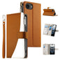 Stitching Multi-card Zipper Wallet Leather Phone Case with Short Strap, For iPhone 18 Pro / 17 Pro, For iPhone 18 Pro Max / 17 Pro Max, For iPhone 17e / 16e, For iPhone 17
