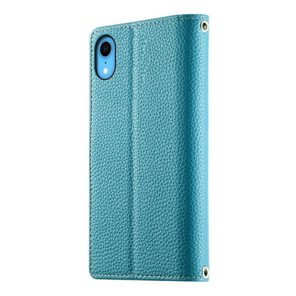 Stitching Multi-card Zipper Wallet Leather Phone Case with Short Strap, For iPhone XR, For iPhone XS Max, For iPhone 8 Plus / 7 Plus