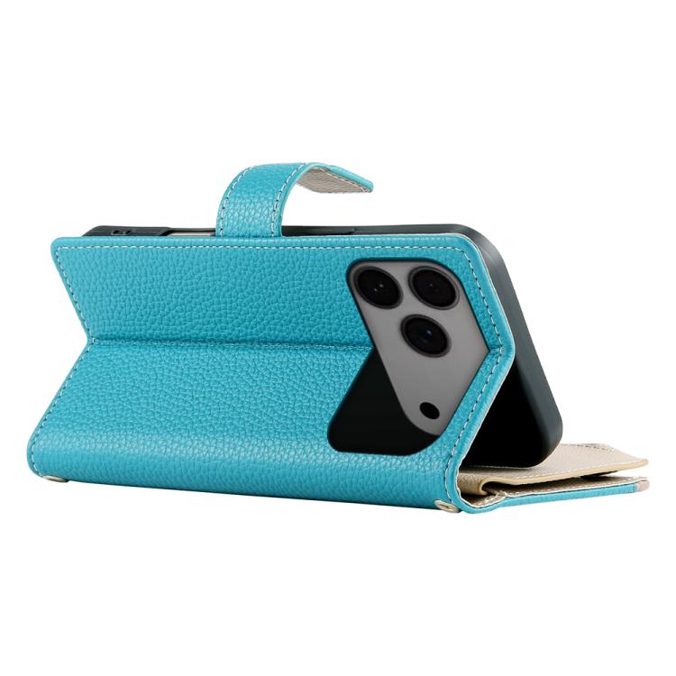 Stitching Multi-card Zipper Wallet Leather Phone Case with Short Strap, For iPhone 17 Pro Max, For iPhone 17 Pro, For iPhone 17, For iPhone Air
