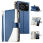 Stitching Multi-card Zipper Wallet Leather Phone Case with Short Strap, For iPhone 17e / 16e, For iPhone 17 Pro Max, For iPhone 17 Pro, For iPhone 17