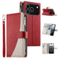 Stitching Multi-card Zipper Wallet Leather Phone Case with Short Strap, For iPhone 17e / 16e, For iPhone 17 Pro Max, For iPhone 17 Pro, For iPhone 17