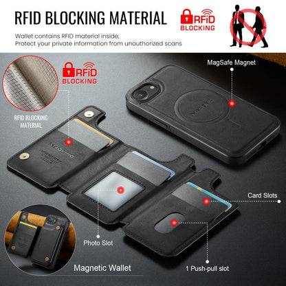 MAGKING K3 Series MagSafe RFID Card Bag Detachable Phone Case, For iPhone 16e, For iPhone 16 Pro Max, For iPhone 16 Pro, For iPhone 16 Plus