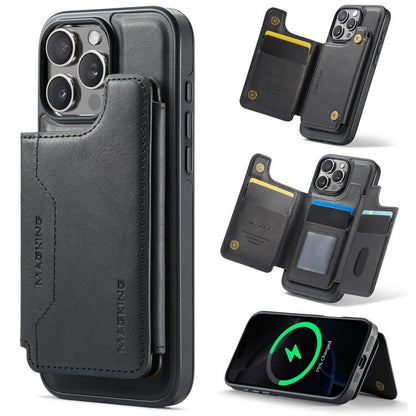 MAGKING K3 Series MagSafe RFID Card Bag Detachable Phone Case, For iPhone 16e, For iPhone 16 Pro Max, For iPhone 16 Pro, For iPhone 16 Plus